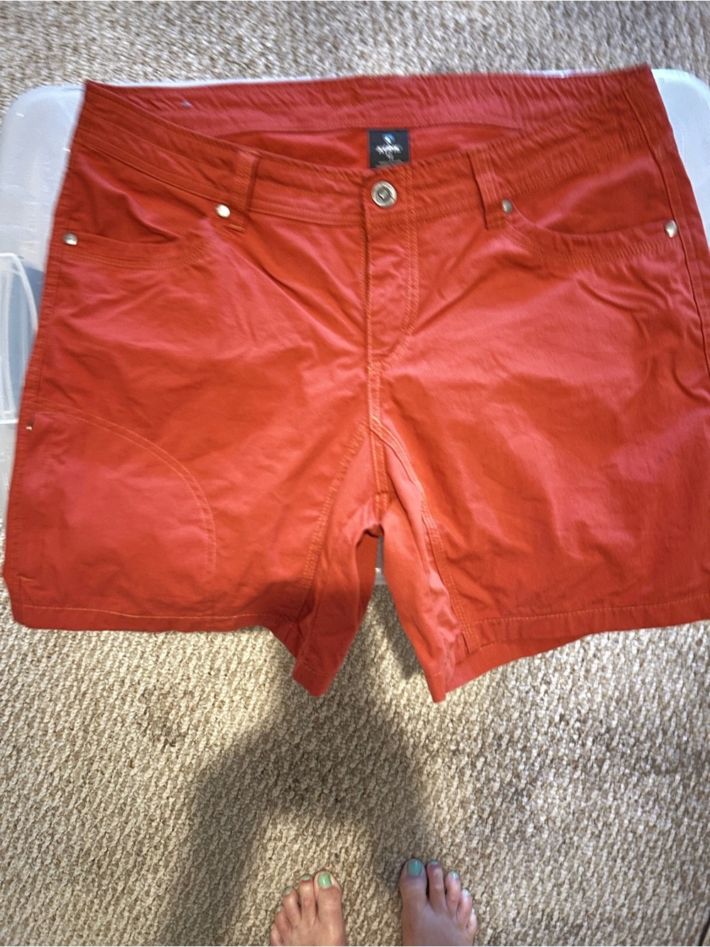 Kühl Women’s Burnt Orange Stretch Bermuda Shorts